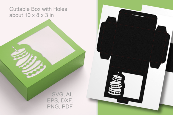 Birthday Layered Cake Cutout Rect Box: Strategic Packaging for Memorable Gifting
