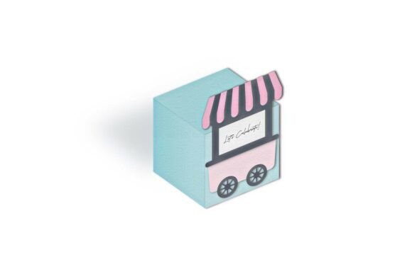 Cart Lemonade Stand Cube Gift Box: Elevating Presentation Through Smart Design