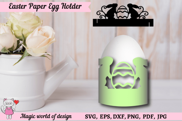 Easter Paper Egg Holder SVG: A Crafting Guide