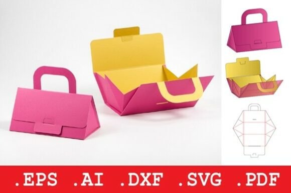 Elevating Presentation with the Handbag Shaped Folding Gift Box