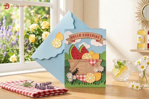 Hello Sunshine Card SVG: Bringing Handmade Warmth to Digital Workflows