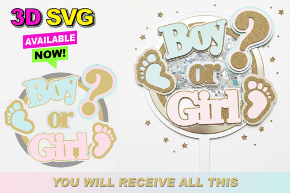 Mastering the Boy or Girl Cake Topper Shaker Topper: Design, Assembly, and Creative Application