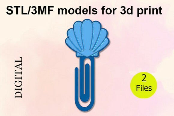 Paper Clip, Sea Shell STL & 3MF Files Guide