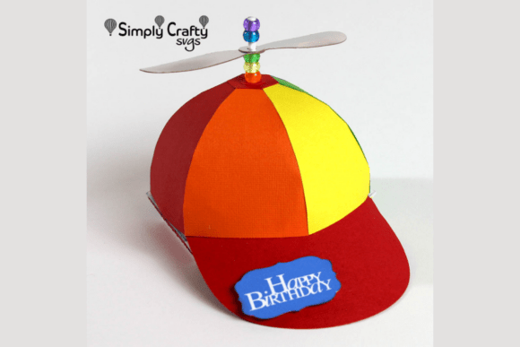 Propeller Baseball Hat SVG: Engineering Nostalgia into Functional Paper Craft