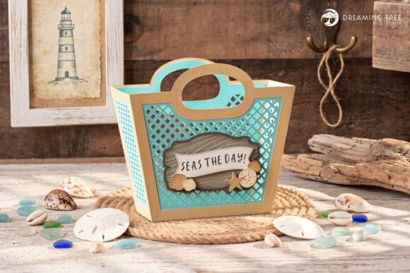 Seas the Day Tote SVG: Crafting Coastal Charm for Every Occasion