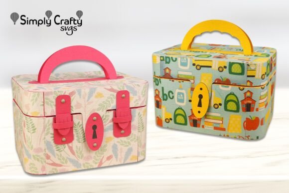 Vintage Vanity Case SVG: Crafting a Luxury 3D Gift Box