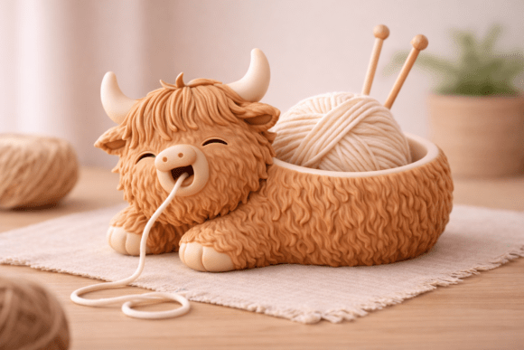 Yarn Buddy Highland Cow: Elevating Your Crafting Experience
